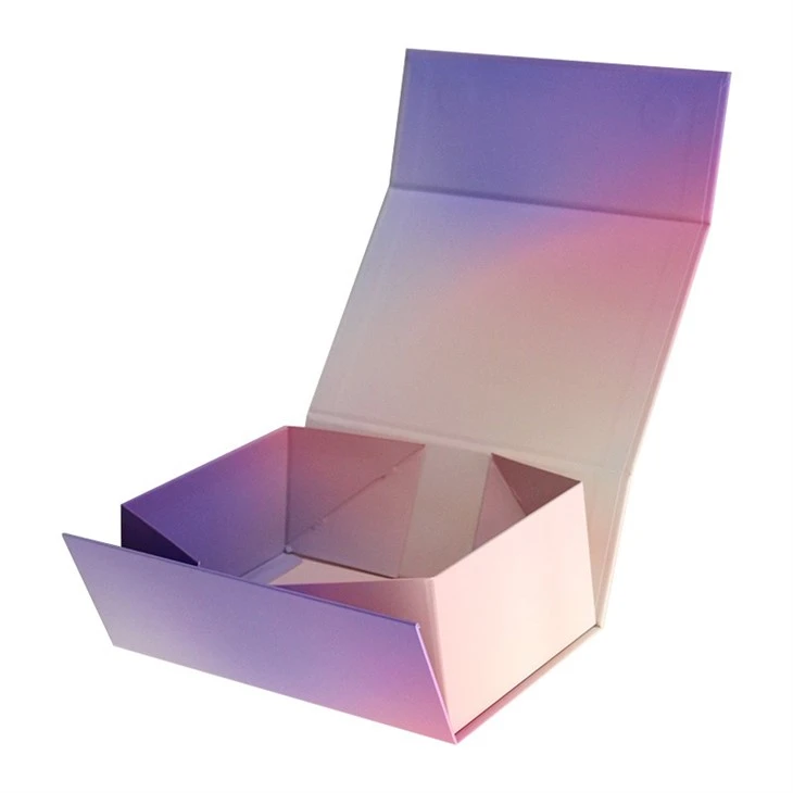 Collapsible Rigid Cardboard Folding Box